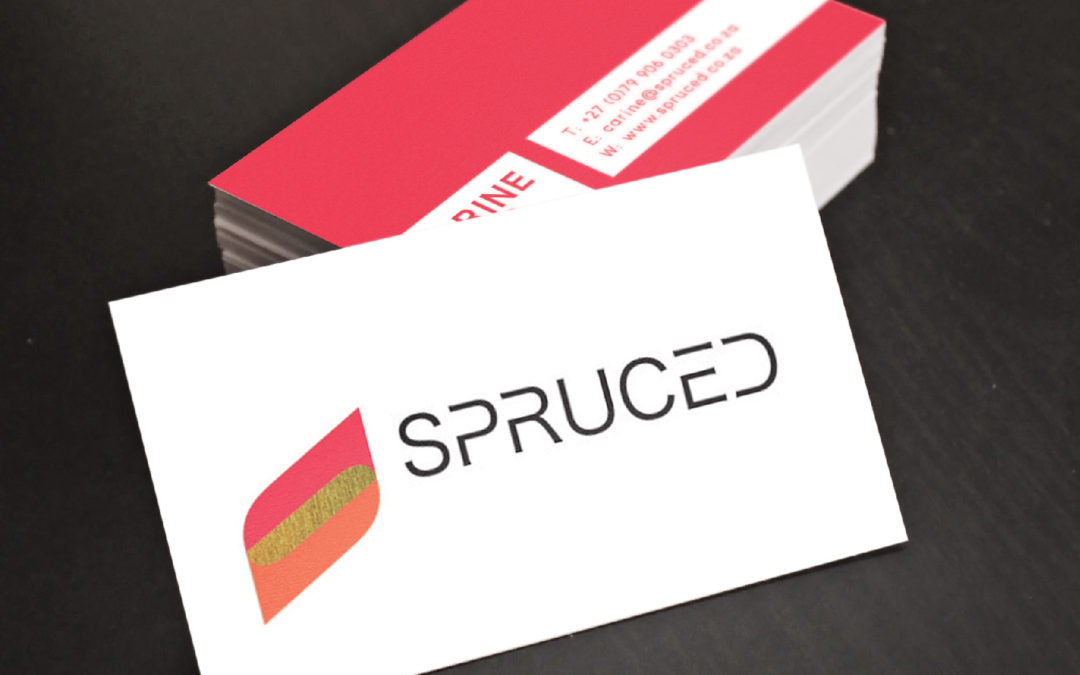 SPRUCED BUSINESS CARDS